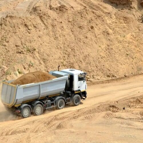 Aggregate – how to transport it?