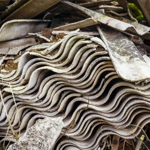 What to do with removed asbestos cement?