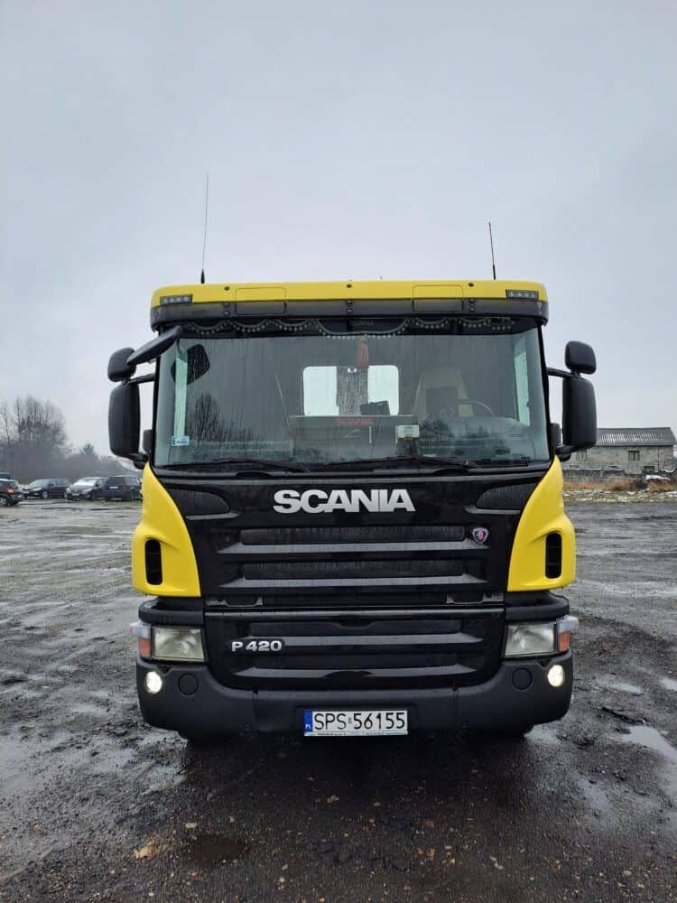 Scania P420; 8X4 3