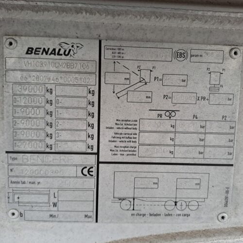 Benalu C39 AGRILINER 88 9