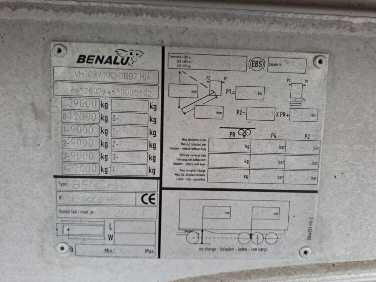 Benalu C39 AGRILINER 88 9